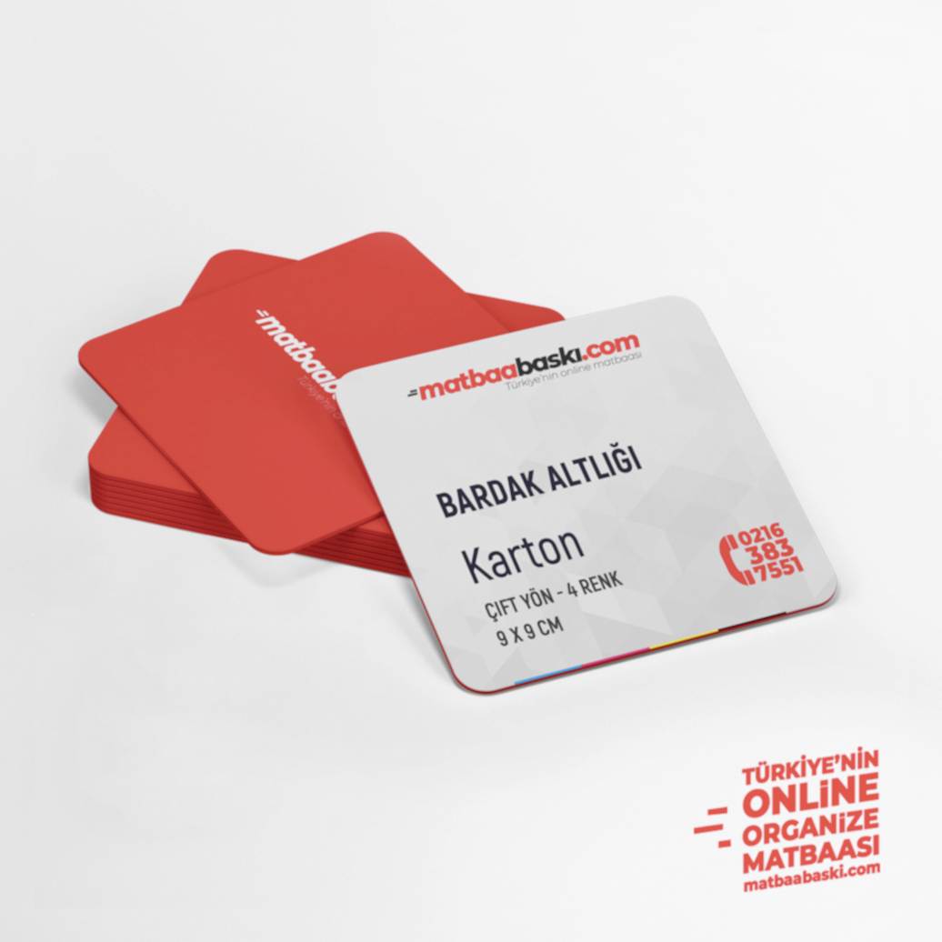 Bardak Altlığı Karton