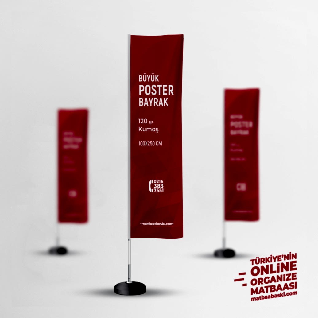 Büyük Poster Bayrak