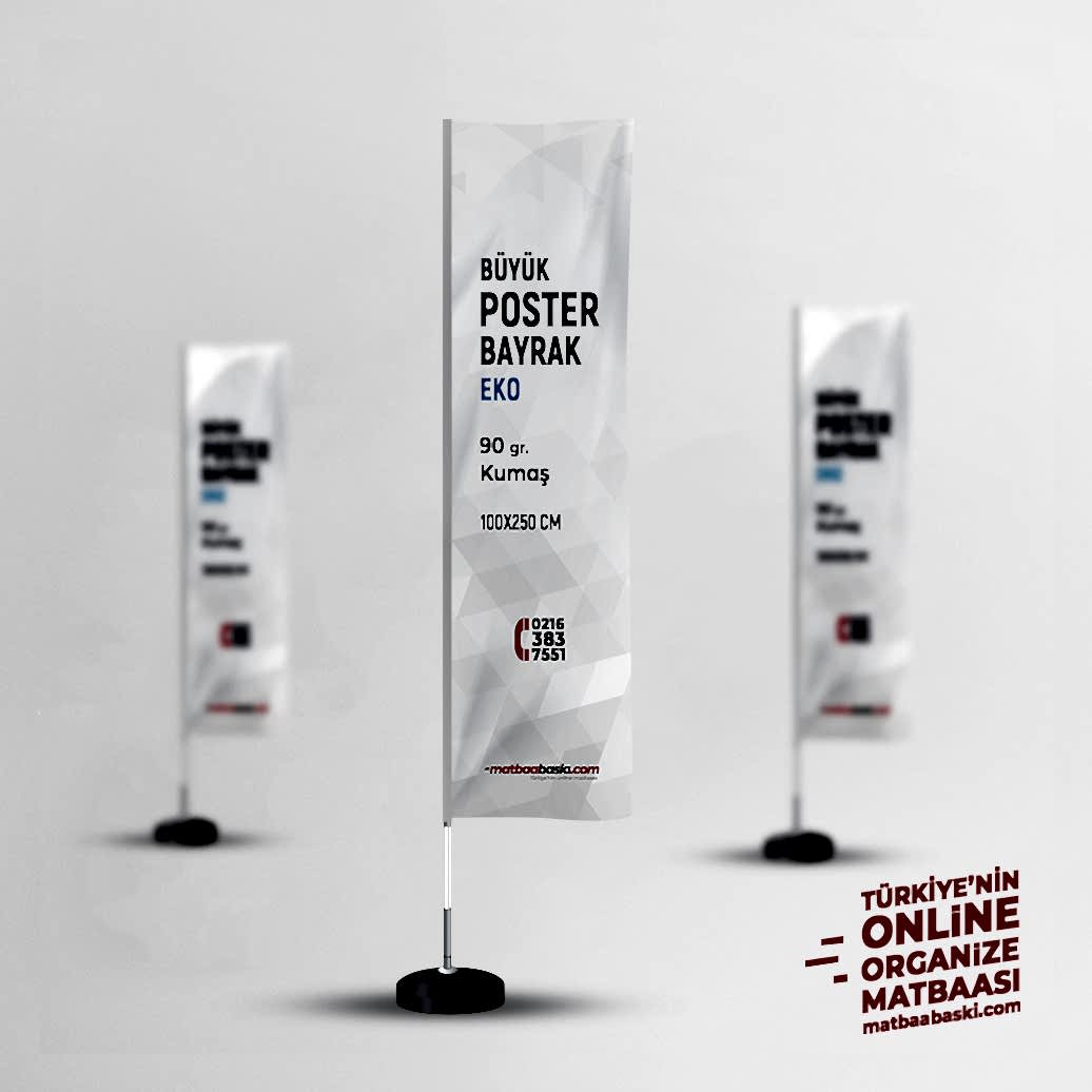 Eko Büyük Poster Bayrak