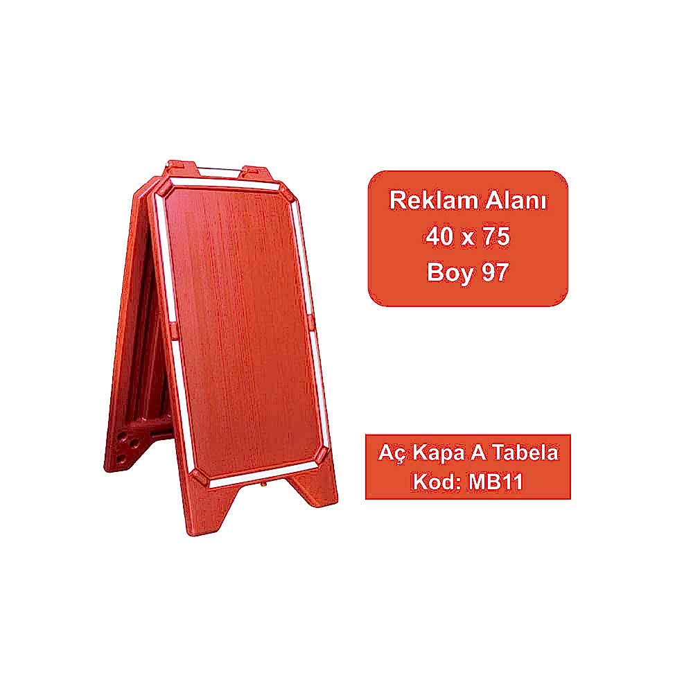 MB11-1 Aç Kapa A Tabela Kırmızı